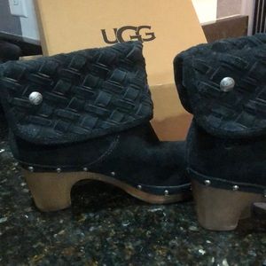 Ugg suede ankle boots
